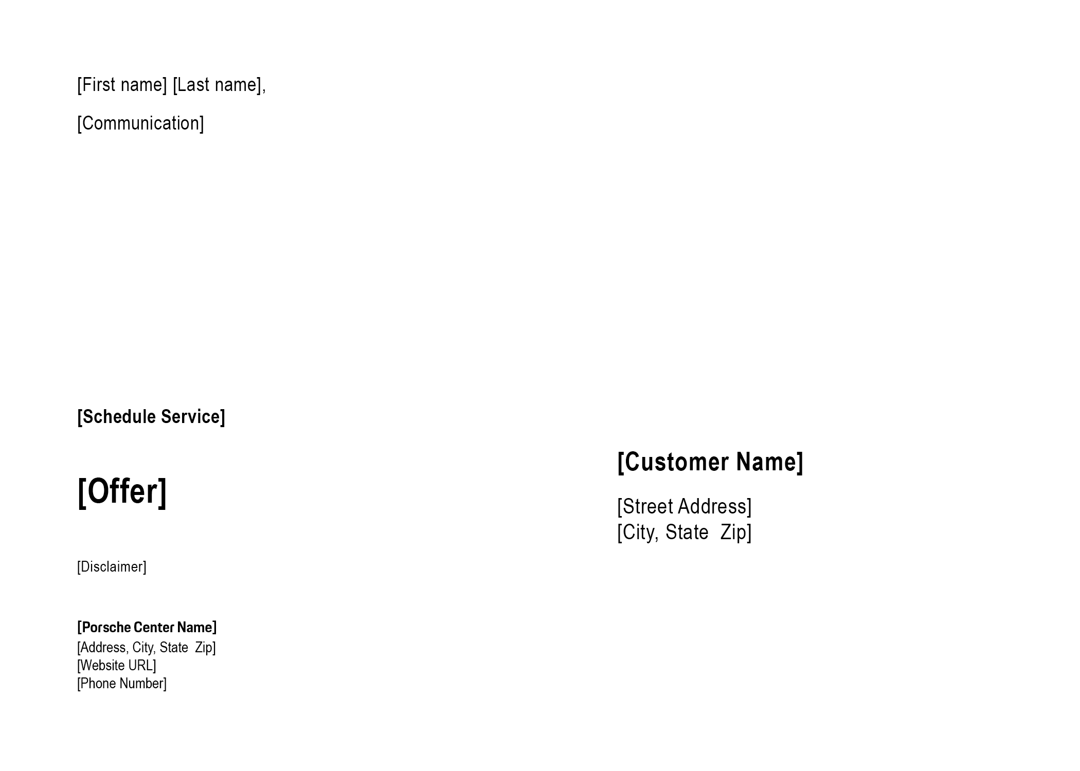 Direct Mail Interactive Back Thumbnail
