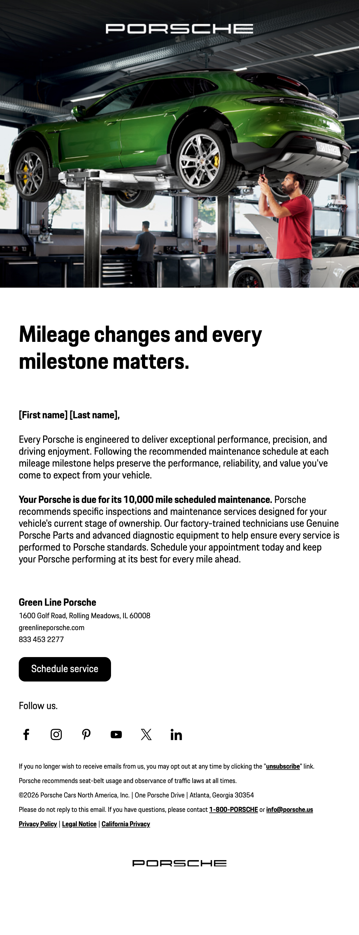 Scheduled Maintenance Email Thumbnail